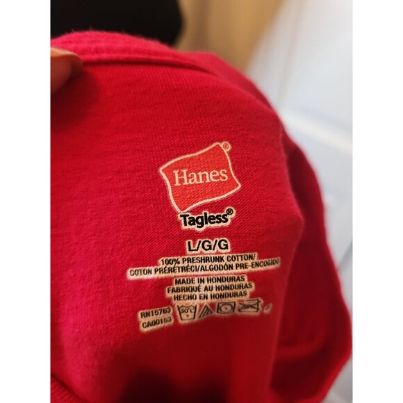 Red Coca Cola Cotton Graphic Tee L Retro Casual Activewear Classic American - Picture 3 of 7